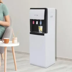 Vanddispenser, 220V, 500W varmt vand, 90W koldt vand, 5L/H varm kapacitet, gulvstående Best