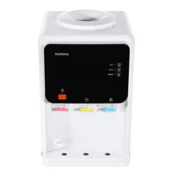 Vandkølere>Vanddispenser, varme og kolde vandmuligheder, børnesikkerhedslås,HVID