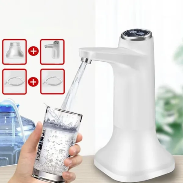 Vandkølere>Vandflaskedispenser USB-opladning Automatisk elektrisk drikkevandspumpe til kontorskole