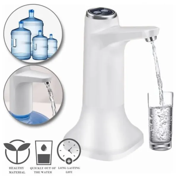 Vandkølere>Vandflaskedispenser USB-opladning Automatisk elektrisk drikkevandspumpe til kontorskole