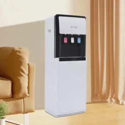Vandkøler Dispenser, Varmt og Koldt Vand, Bundbelastet Design,HVID Best