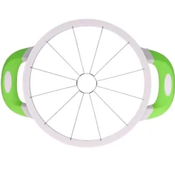 Vandmelon Skærer Manuel Rustfrit Stål Frugtskæreværktøj Til Hjemmerejser Camping Picnic og Kontor Stor New