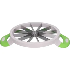 Vandmelon Skærer Manuel Rustfrit Stål Frugtskæreværktøj Til Hjemmerejser Camping Picnic og Kontor Stor New