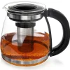 Varmebestandig glaskande med teinfuser 1,73 l New