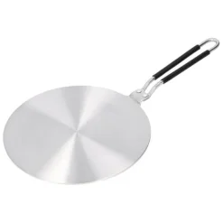 Varmediffusor Rustfrit Stål Induktionsadapterplade til Gaskomfur Køkkenredskaber 22cm Online