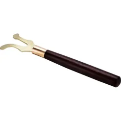 Varmeisolerende tetanggaffel med træhåndtag - støbejernshoved Outlet