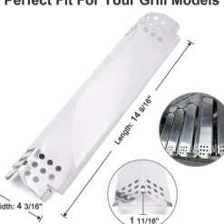 Varmeplader til jævn grillning, 4-pak Sale