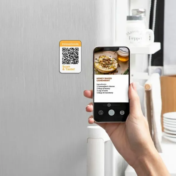 Grill-Ovne & Ovn Med Roterende Stegespyd>Varmluftsfrituregryde med grill, tilbehør og opskriftsbog InnovaGoods Fryinn 12-in-1 6000 Sort Stål 3400 W 6 L