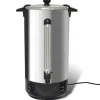 Varmtvandsbeholder 25L med 2500W i rustfrit stål | Farve: Sort | Size: 25L Online