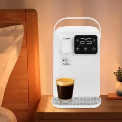 Varmtvandsdispenser - Bordmodel vandkoger - 3 l - 2200 W - LED-display - Justerbar temperatur - Hurtig opvarmning - Hvid New