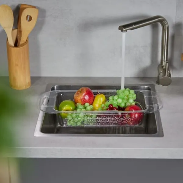 Vaskesi Filterkurv, 9x43.5x20 cm, Transparent New