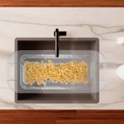 Vaskesi Filterkurv, 9x43.5x20 cm, Transparent New