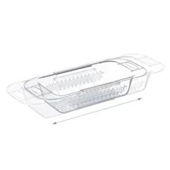 Vaskesi Filterkurv, 9x43.5x20 cm, Transparent New