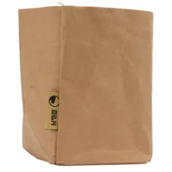 Vasket kraftpapirpose Vandtæt urtepottepose til opbevaring af mad, frugt og grøntsager Husholdningsartikler XL New