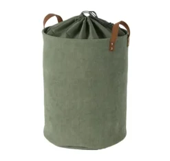 Vasketøjskurv LIDO LEO D38xH48cm, grøn Best