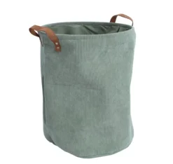 Vasketøjskurv LIDO LEO D38xH48cm, grøn Best