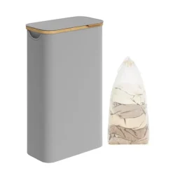 Vasketøjskurv, SONGMICS, Oxford-stof, Bambus, Sammenklappelig. Clearance