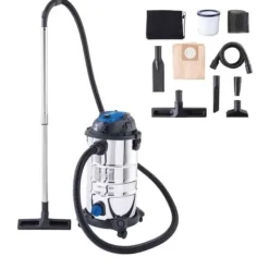 VC30 Premium våd- og tørstøvsuger - 1500 W - 30L rustfri ståltank - SCHEPPACH Discount