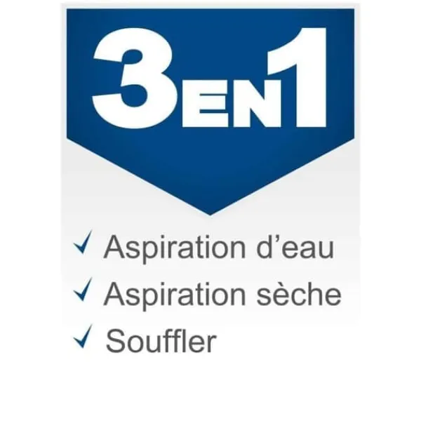 Grovstøvsugere>VC16 Våd- og tørstøvsuger - 1200 W - 16L plasttank - SCHEPPACH