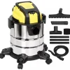 Grovstøvsugere>Våd- og tørstøvsuger, mobil, 3-trins filtersystem, 20 L støvbeholder