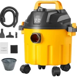 Våd/Tør Shop Støvsuger 10L 2 Peak HP m/ Rige Tilbehør, Stærk Sugning, Praktisk og Effektiv Best