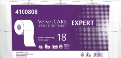Toiletpapir>VELVET Expert cellulose toiletpapir, 3-lags, 8 stk., hvid VLP-4100837