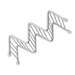 Tilbehør Til Madservering>V-formet tacoholder i rustfrit stål til majs- og forårsruller - 2-3 gitre - 6,3x13,5x4,5 cm