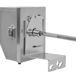 vidaXL BBQ rotisseriespyd med professionel motor stål 900 mm Sale