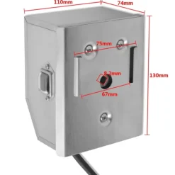 vidaXL BBQ rotisseriespyd med professionel motor stål 900 mm Sale