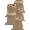 vidaXL jutesække 5 stk. 60x105 cm 100 % jute 220 g/m2 - Kufferter & tasker