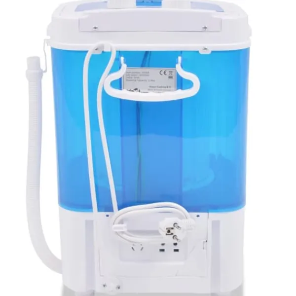 vidaXL Vaskemaskiner>mini-vaskemaskine enkelttromle 2,6 kg - Vaskemaskiner