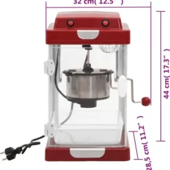 vidaXL popcornmaskine i biografstil 2,5 OZ - Popcornmaskiner