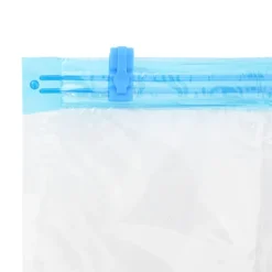 vidaXL Vakuumopbevaringsposer 20 pcs Gennemsigtig og blå 100 x 80 cm New