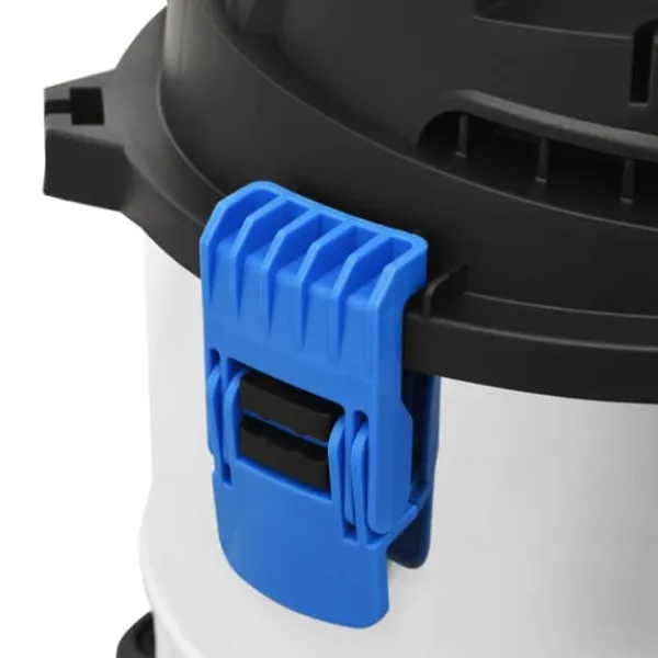 vidaXL Grovstøvsugere>våd-/tørstøvsuger 1200 W 30 l sølvfarvet - Vand– & støvsugere