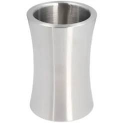 Vinhink 2L Kapacitet Silver Smal form Modern stil Dubbel vinflaska kylare i rostfritt stål för bar Clearance