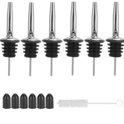 Vinhældetud i rustfrit stål med silikone støvhætte Outlet