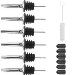 Vinhældetud i rustfrit stål med silikone støvhætte Outlet