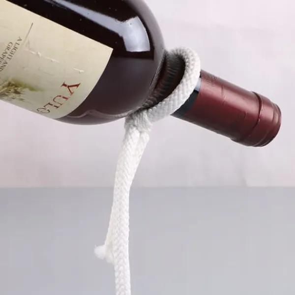 VINHOLDER STAND FLASKE ALKOHOL SNOR STILFULD MODERNE GAVE New