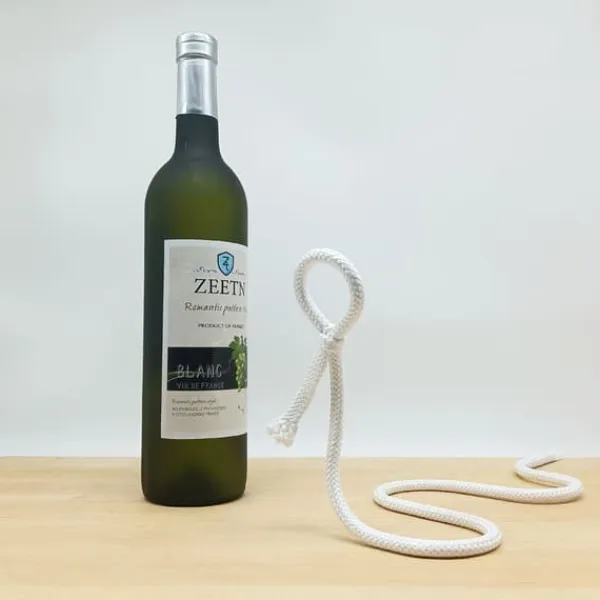 VINHOLDER STAND FLASKE ALKOHOL SNOR STILFULD MODERNE GAVE New