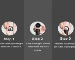 Vinkork Champagne Vakuumforseglinger Stopper Champagne låsning Best