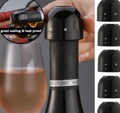 Vinkork Champagne Vakuumforseglinger Stopper Champagne låsning Best