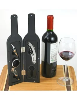 VINSÆT I EN ETUDE I FORM AF EN FLASKE KINGHOFF KH-1166 New