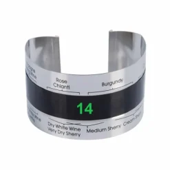 Vintertermometer - termometer til vinflaske rustfrit Outlet