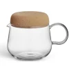 Kosta Boda Kaffe- & Tekander>Viva Teapot & Cork Lid, 1,2L -