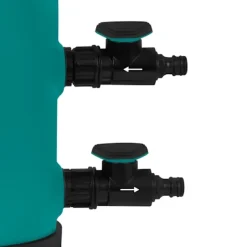 Vonroc DI Vandfilter & 20m Haveslange | Spotfri Rengøring | Inkl. 4,5L Resin & Digital TDS-Måler | Til Vinduer, Biler & Solpaneler | Inkl. Tilbehør