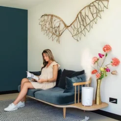 Vonroc Luftfugter 2,6 liter - ultralyd | 360° tågeudgang | Hvid Sale