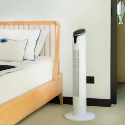 Vonroc Ventilator - 86 cm - luksus - 3 hastighedsindstillinger - hvid | Inkl. fjernbetjening Outlet