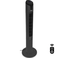 Vonroc Ventilatorer>Ventilator - Tårnventilator - 110 cm | Luksus - Stilren | 3 Hastiger, Svingfunktion, Timer | Sort | Inkl. Fjernbetjening.