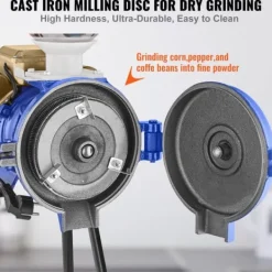 3000W elektrisk kornkværn, majshvedemel mølle, tørkværn med høj effektivitet og hurtig malingshastighed. Outlet