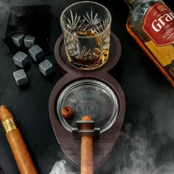 Whiskysten>Whiskey & Cigar Tray, Mikamax